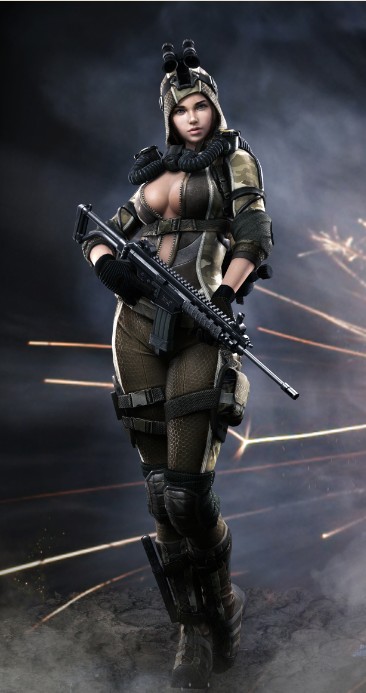 韩服《战地之王》改善补给系统 加入新枪械 更新女性步兵角色'ginny'